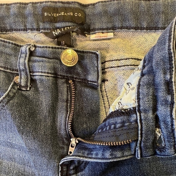 Silver Jeans Co. Nathan Skinny Jeans Dark Wash Boys  16 - Picture 7 of 12